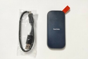SanDisk SSD 外付け 2TB USB3.2Gen2 読出最大520MB/秒 SDSSDE30-2T00 ポータブルSSD