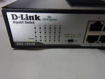■D-Link DGS-1024D 24ポート ギガビットアンマネージスイッチ　省電力対応　快適なネットワーク環境を実現【J1006】_画像1