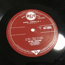 RCA 英盤 トスカニーニ ブラームス:交響曲第2番 DECCA-PRESS MONO_画像3