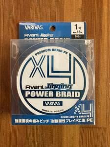 新品◆バリバス/アニバ ジギング パワーブレイドX4 1号 200m◆鯛ラバ ライトジギン