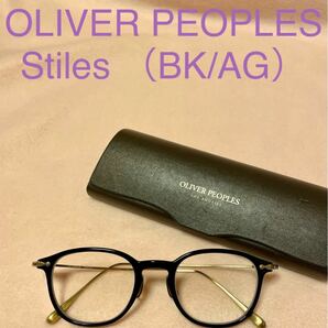 OLIVER PEOPLES メガネ ［Stiles スタイルズ 47size ］ カラー（BK/AG）