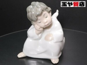 リヤドロ LLADRO 置物 可愛い考え事 型4539 天使 エンジェル フィギュリン