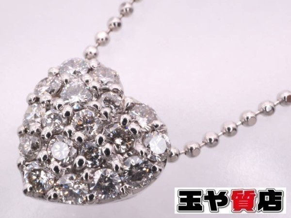 ヤフオク! -ダイヤK18 WGハートネックレス♪(ブランドアクセサリー)の ...