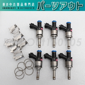 [P-15]ポルシェ カレラ4 インジェクター 6本セット 9A111012811 9A111012813 991 911 中古