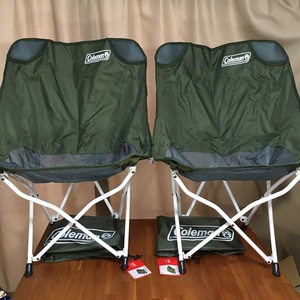 【送料無料/新品】コールマン Coleman ヒーリングチェア オリーブ 2脚セット キャンプ/アウトドア 椅子