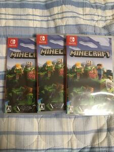 Nintendo Switch マインクラフト 3本 新品