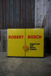  Vintage ROBERTBOSCH cabinet [ogsc-16]USA/ America /MOTOR/ garage / Robert * Bosch / car shop / rare /1970 period miscellaneous goods 