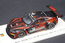 Spark スパーク 1/43 Aston Martin アストンマーチン Vantage ヴァンテージ GT3 スパ 24h MP モータースポーツ 10位 2014 #38 SB076_画像1