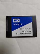 WD Blue 3D NAND SSD 2.5inch 7mm 500GB WDS500G2B0A SATA ((動作美品・1個限定！))_画像1