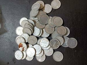 古銭　富士一銭アルミ貨幣　60枚セット