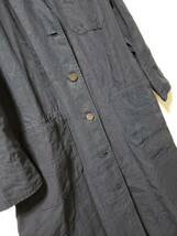 NIGEL CABOURN ATELIER COAT リネン アトリエコート 紺 ナイジェルケーボン_画像7