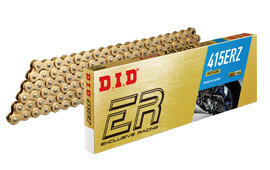 DID 415ERZ-70L ZJ(カシメ) GOLD 4525516453462 大同工業株式会社 D.I.D バイクチェーン