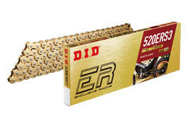 DID 520ERS3-106L ZJ(カシメ) GOLD 4525516907330 大同工業株式会社 D.I.D バイクチェーン