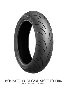 BRIDGESTONE 190/50ZR17 M/C 73(W) BT023 リア TL(チューブレスタイヤ)