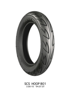 BRIDGESTONE 100/90-10 56J B01 TL( tube re baby's bib ya)