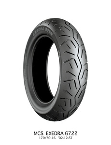 BRIDGESTONE 170/70B16 M/C 75H G722 リアTL(チューブレスタイヤ)