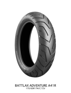 BRIDGESTONE 190/55R17 M/C 75V A41 リア TL(チューブレスタイヤ)