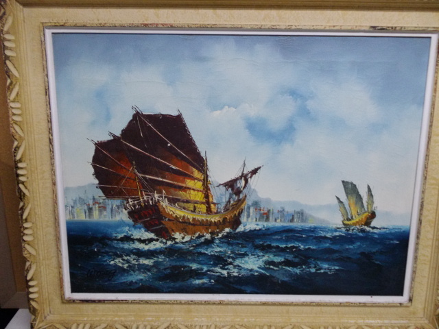 船 油絵の値段と価格推移は?|151件の売買情報を集計した船 油絵の ...