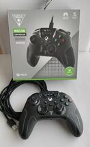 美品 xbox コントローラー Turtle Beach 有線 ゲームコントローラー RECON CONTROLLER ブラック_画像2