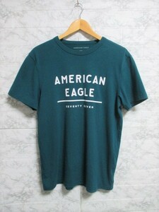 ☆AMERICAN EAGLE アメリカンイーグル ビッグ ロゴ プリント Tシャツ 半袖/メンズ/S☆新作モデル