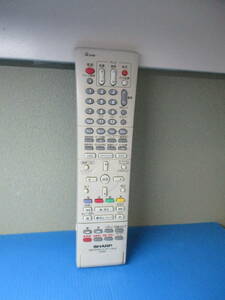 シャープ (DV-HRD3用) HDD・DVD・ビデオレコーダーリモコン GA319PA
