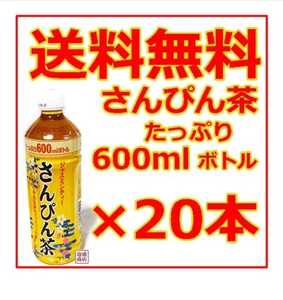 送料無料!さんぴん茶ジャスミンティー 600ml ×20本 沖縄限定 お茶 ドリンク 飲み物
