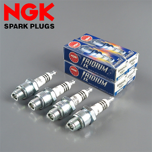 *4 pcs set NGK Iridium IX plug BR8HIX TN/ sectional pattern exhibition goods screw diameter /14mm/ screw length /12.7mm/HEX20.8 (BR8HIX-4-C004)