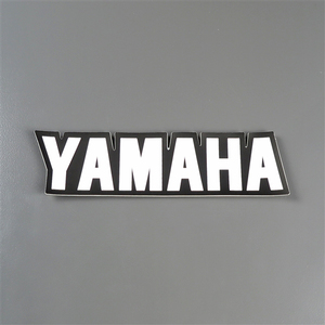 *UFO pants leg Logo YAMAHA/ Yamaha white .. attaching type exhibition goods search / jacket / motocross (UF-1915-YA-W)