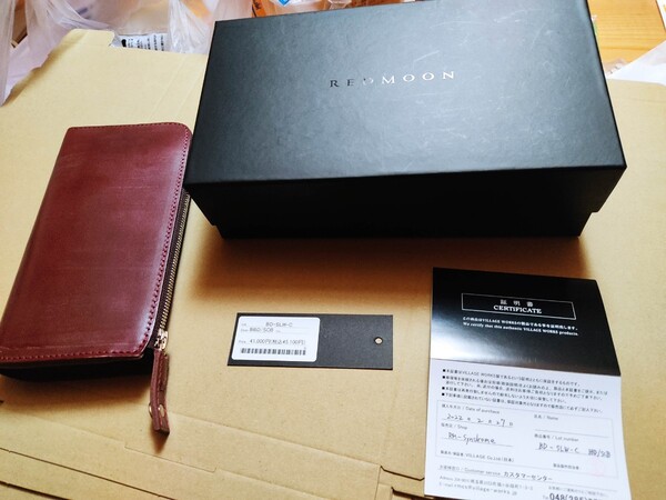 REDMOON BD-SLW-C BBD/SCB 長財布 L字 赤