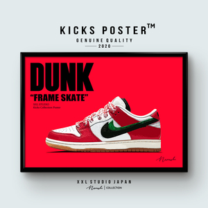 DUNK ダンク フレイムスケート ハビビ FRAME SKATE スニーカーポスター 送料無料 DUNK-72