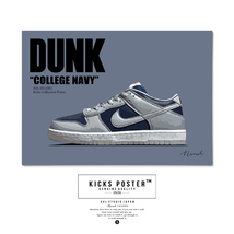 DUNK ダンク カレッジネイビー College Navy スニーカーポスター 送料無料 DUNK-90_画像2