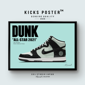 DUNK ダンク オールスター2021 ALL-STAR スニーカーポスター 送料無料 DUNK-92