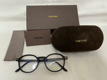 トムフォード メガネフレーム　TOMFORD TF5606-B 001 美品　伊達眼鏡　サングラス_画像1