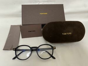 トムフォード メガネフレーム　TOMFORD TF5606-B 001 美品　伊達眼鏡　サングラス
