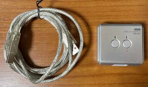 【美品】サンワサプライ USB2.0手動切替器（2:1) SW-US22 【PayPayフリマ購入可】 