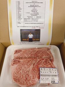 全品1円～　とちぎ和牛「匠」 特選サーロインステーキ用　gA-5 ギフト包装、証明書付き　真空冷凍　12