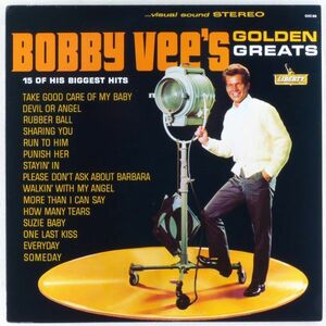 ■ボビー・ヴィー(Bobby Vee)｜ゴールデン・グレイツ(Bobby Vee's Golden Greats) ＜LP 1978年 日本盤＞60's 「サヨナラ・ベイビー」