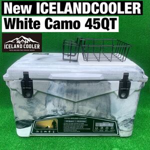 New ICELAND COOLER アイスランドクーラーボックス 45QT 期間限定セール　購入特典付き