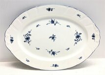 §　A64042 Noritake ノリタケ CRAFTONE クラフトーン 8709 大皿 プレート 盛り皿 パーティープレート 横幅37.5㎝ 中古 食器 _画像1