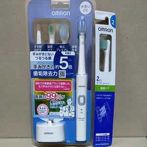 オムロン音波式電動歯ブラシ HT-B304+替えブラシ