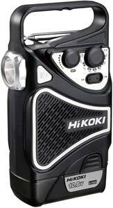 HiKOKI(ハイコーキ) 旧日立工機 10.8V コードレスラジオ 充電式 LED搭載 AM(中古品)