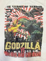 送料無料　新品　ゴジラTシャツ　サイズXL ゴジラVSモスラ＆ギドラ　GODZILLA 映画Tシャツ_画像2