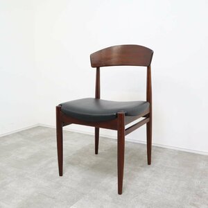 ダイニングチェア デンマーク ヴィンテージ 北欧家具 木製 椅子 No.3【05C2205023】