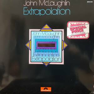 ドイツPOLYDOR盤LP！デフジャケ！John McLaughlin / Extrapolation 70年代 John Surman Tony Oxley Giorgio Gomelsky Deram ジャズロック