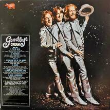 日本盤LP！Cream / Goodbye 1969年作の79年プレス POLYDOR RSO MWX 4004 グッバイ・クリーム Eric Clapton Jack Bruce Ginger Baker_画像2