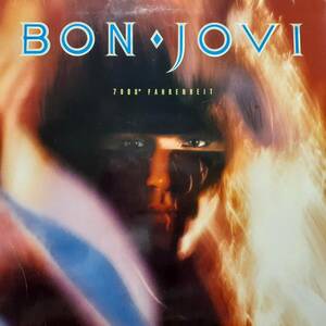  Germany MERCURYo Rige LP!Bon Jovi / 7800° Fahrenheit 1985 year 824 509-1Q!2nd album!bon* jovi Tokyo Road fur Len height 