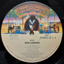 日本盤LP！Gene Simmons (Kiss) / ST 1978年 Casablanca VIP-6578 ジーン・シモンズ Donna Summer Doobie Brothers Aerosmith Janis Ian_画像5