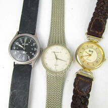 N5719 腕時計 まとめ売り DISEL ALBA OPEL ESPOIR QUARTZ Christian G. PARIS など ファッション小物 アクセサリー 中古 ジャンク_画像8
