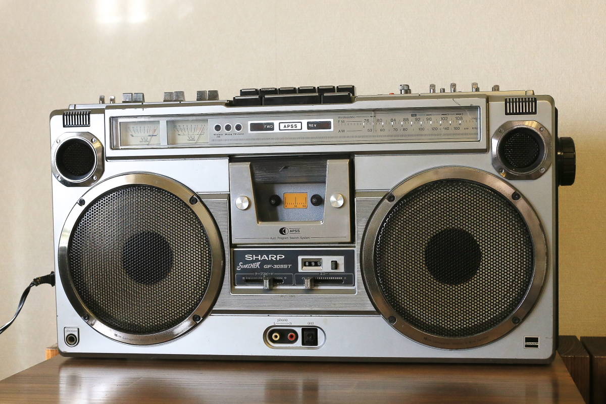 SHARP スレテオ GF-305ST 昭和レトロ | tspea.org