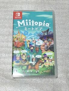 新品未開封　シュリンク付き　ミートピア Miitopia Nintendo Switch ニンテンドースイッチ